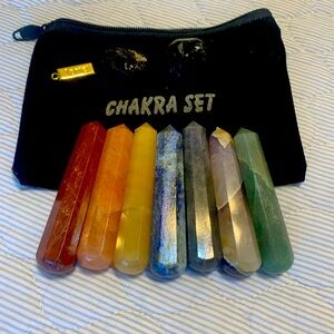 Authentic Crystal Set with added stones for stress relief.